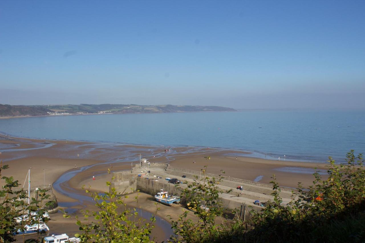 Beach House With Sea Views Over Saundersfoot Bay ภายนอก รูปภาพ