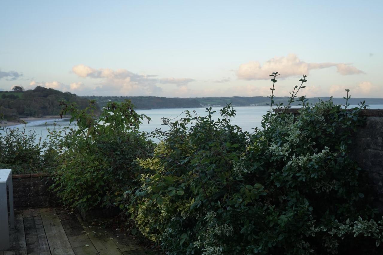 Beach House With Sea Views Over Saundersfoot Bay ภายนอก รูปภาพ