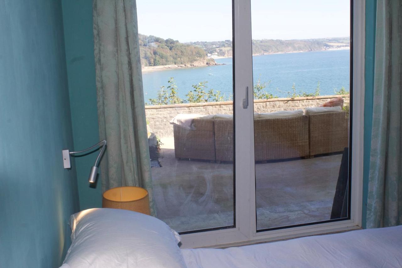 Beach House With Sea Views Over Saundersfoot Bay ภายนอก รูปภาพ