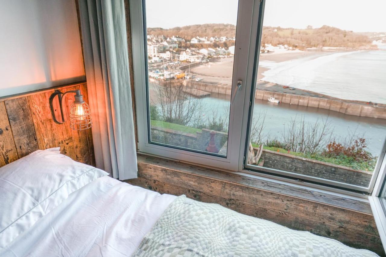 Beach House With Sea Views Over Saundersfoot Bay ภายนอก รูปภาพ